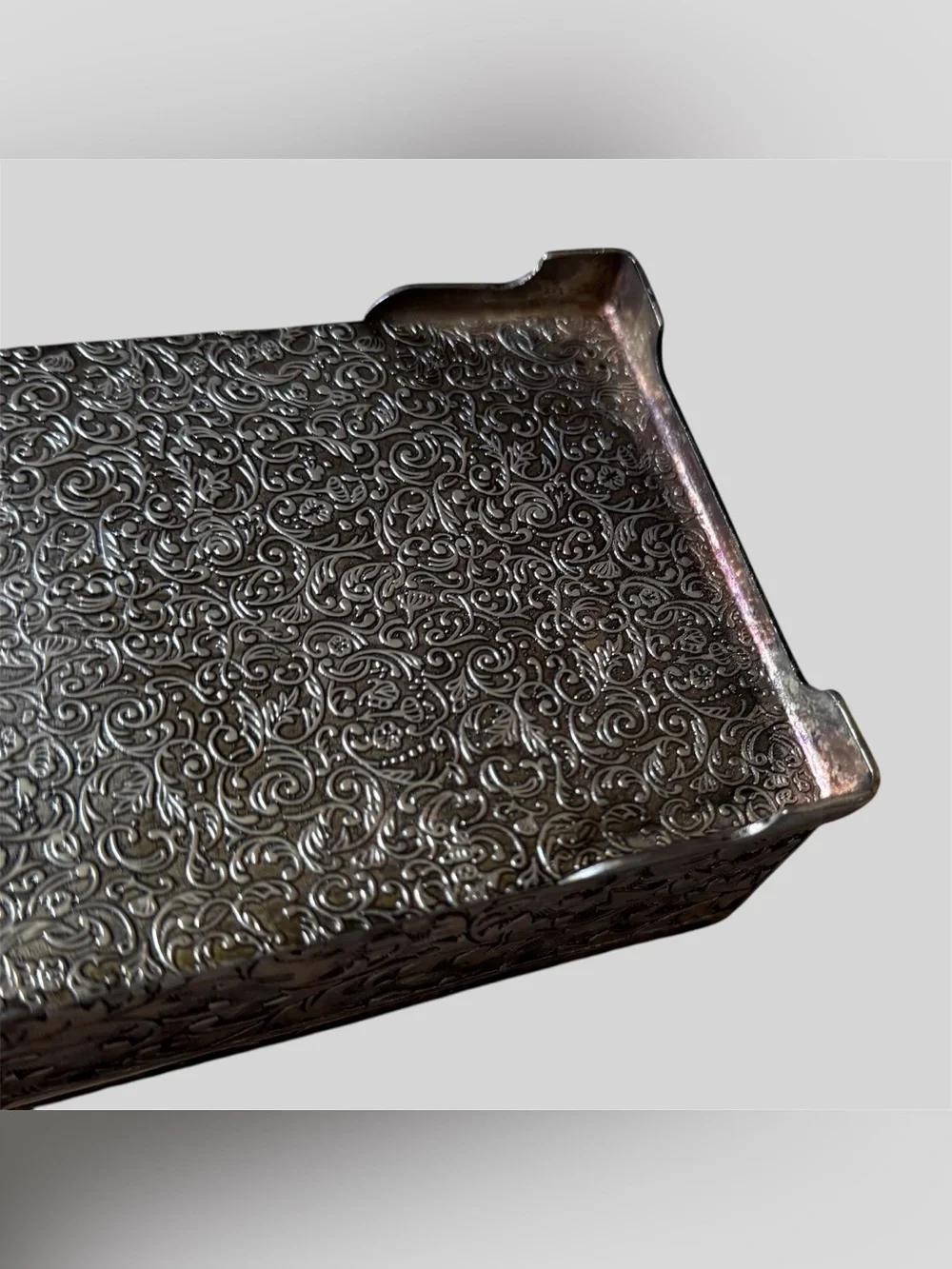 Vintage Godinger Silver-Plated Jewelry Box